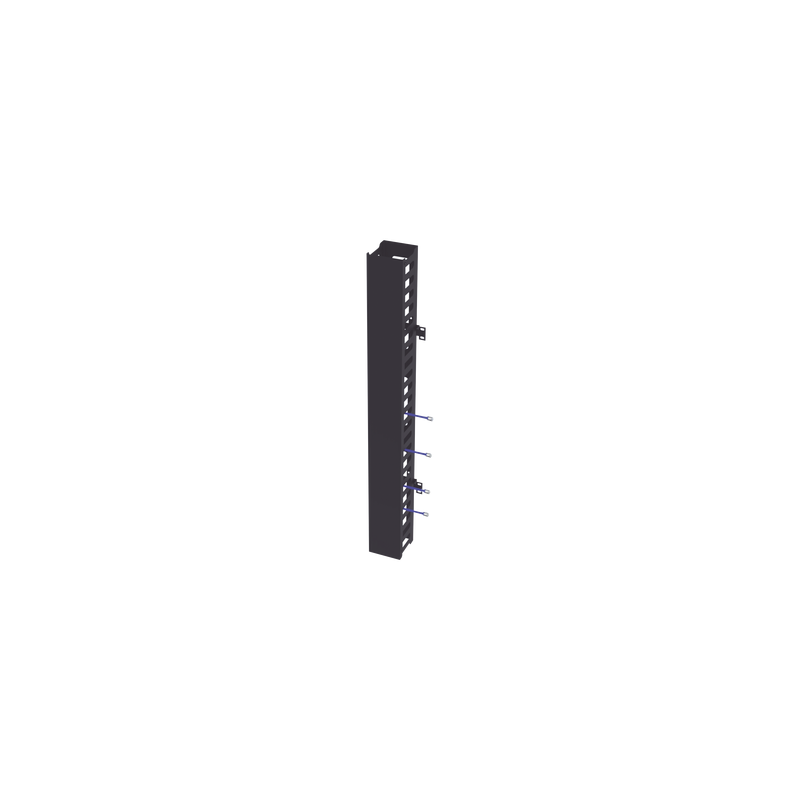 Kit Organizador Vertical de Cable 24U LINKEDPRO para Rack Ab