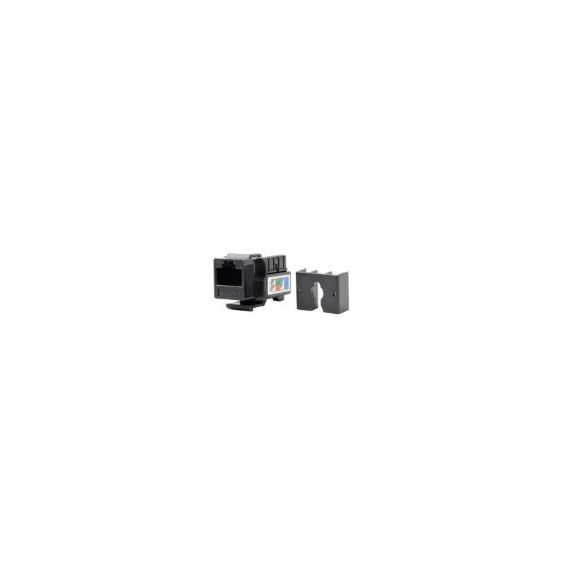 Módulo Jack Keystone Cat5e LinkedPro Negro | LM Soluciones