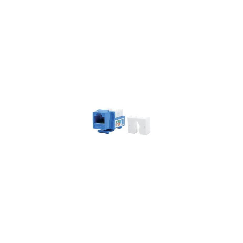 Modulo Jack Keystone Cat5e 110 Azul | LinkedPro | Precio México - Envío Inmediato | LM Soluciones