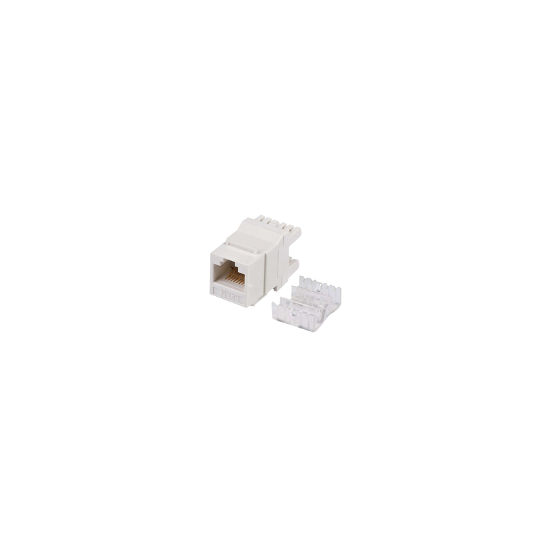 Módulo Jack Keystone Cat5e 180° Blanco | LINKEDPRO | Precio México - Envío Inmediato | LM Soluciones