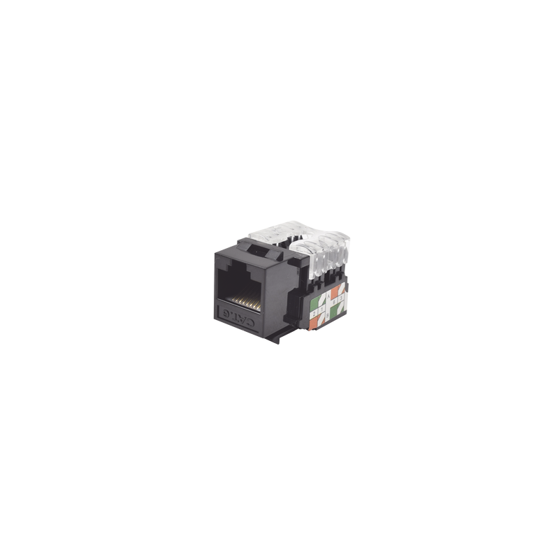 Jack Keystone Cat6 Negro Terminación 110 LinkedPro | Precio México - Envío Inmediato | LM Soluciones