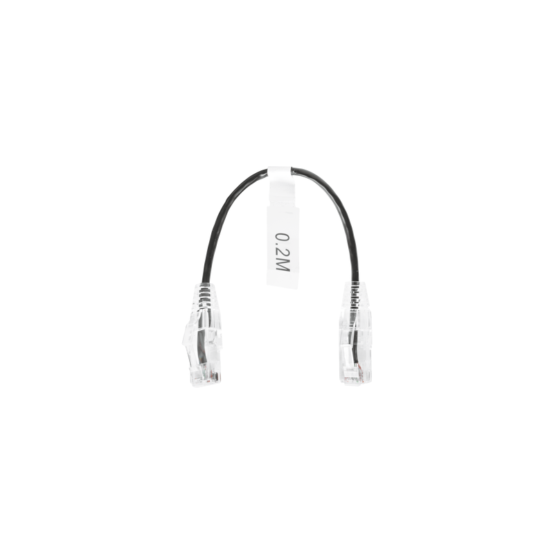 Cable Parcheo Slim UTP Cat6 20cm Negro LINKEDPRO | Precio México - Envío Inmediato | LM Soluciones