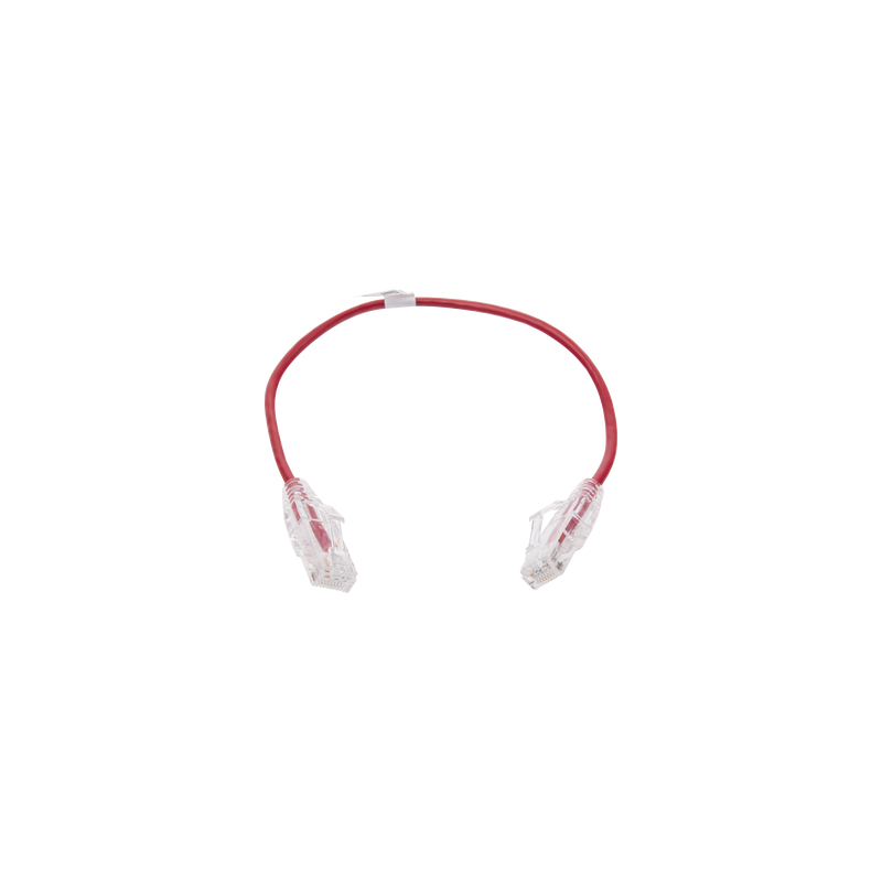 Cable Parcheo Slim Cat6 30cm Rojo LinkedPRO