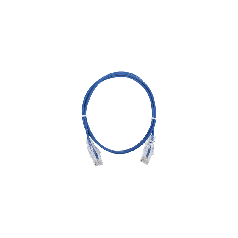 Cable de Parcheo Slim UTP Cat6 1m Azul 28AWG - LinkedPro