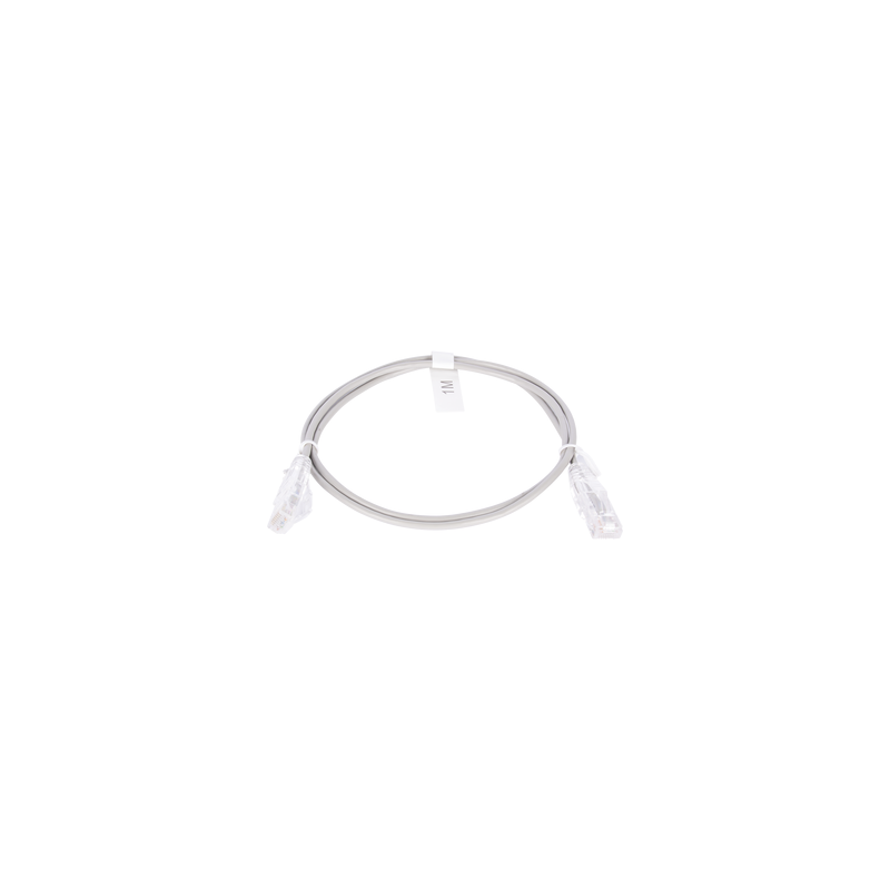 Cable Parcheo Slim UTP Cat6 1m Gris 28AWG LINKEDPRO BY EPCOM