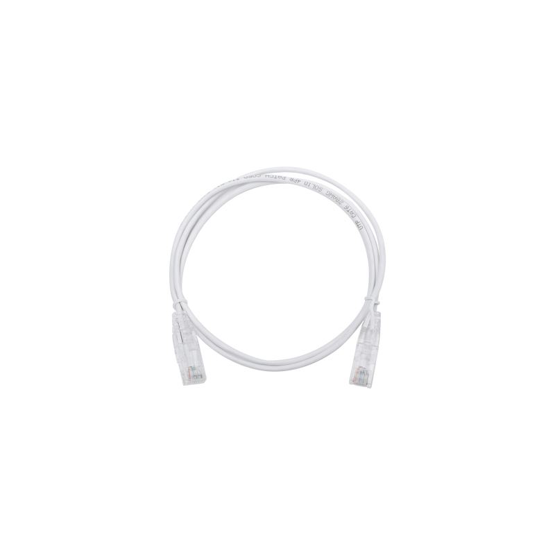 Cable de Parcheo Slim UTP Cat6 1m Blanco 28AWG LINKEDPRO | Precio México - Envío Inmediato | LM Soluciones