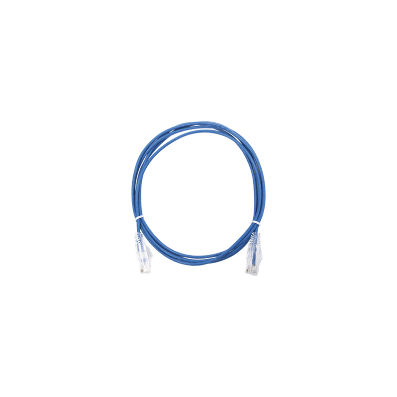 Cable de Parcheo Slim UTP Cat6 2m Azul LinkeDPro