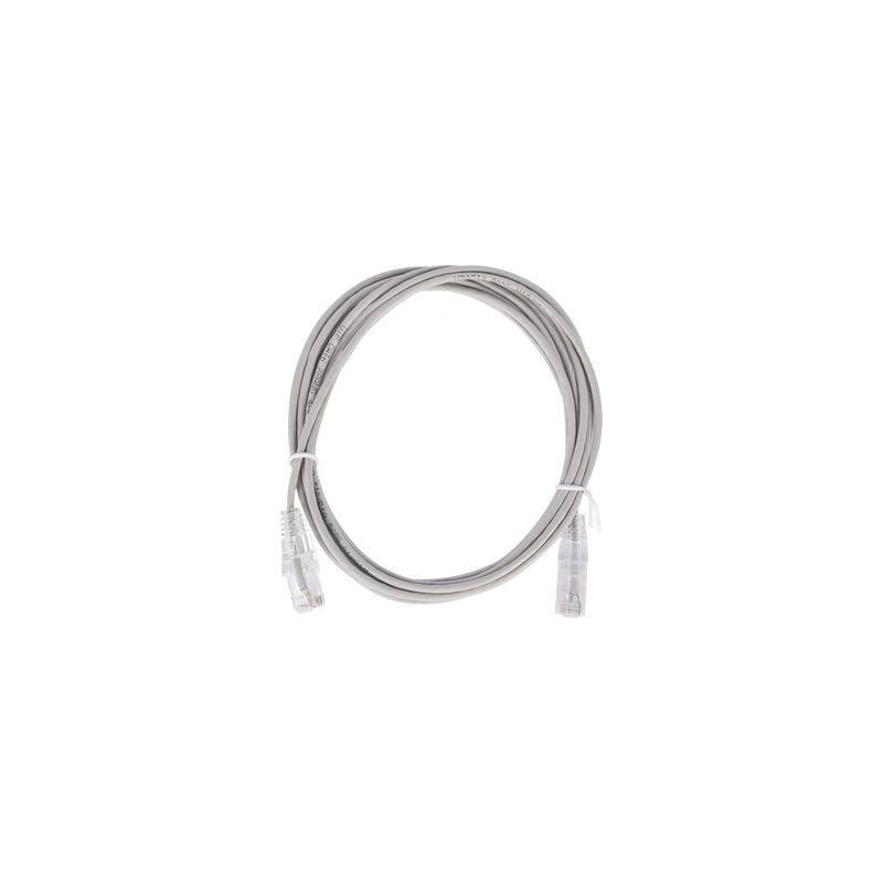 Cable de Parcheo Slim UTP Cat6 2m Gris 28 AWG LINKEDPRO