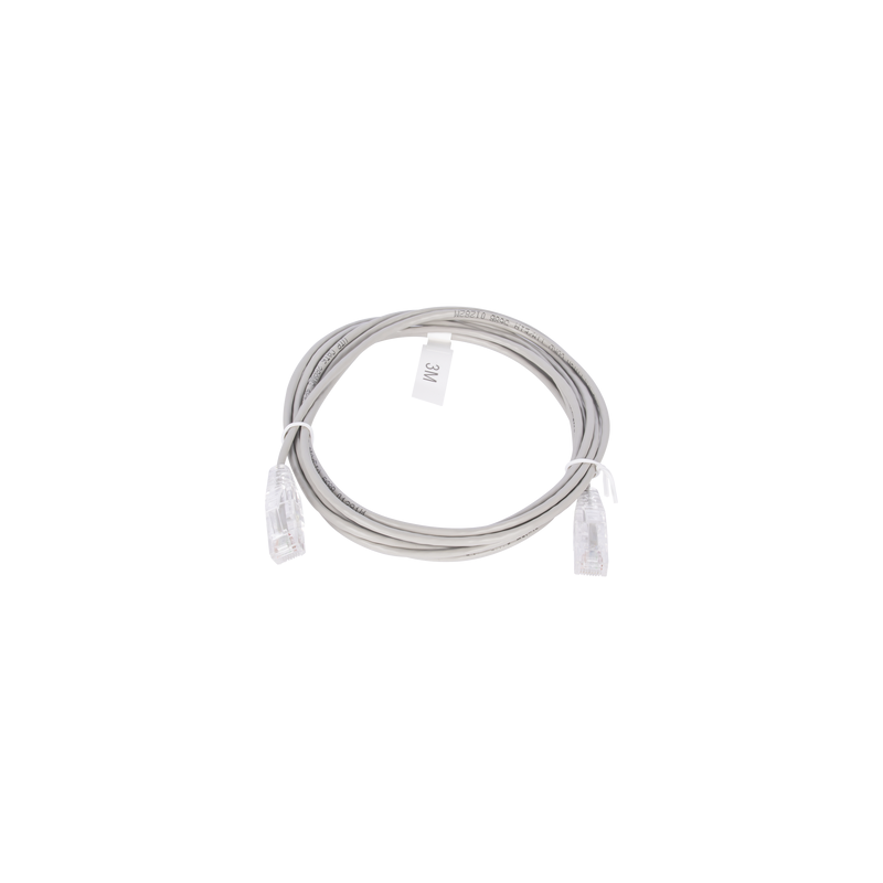 Cable de Parcheo Slim UTP Cat6 3 m Gris LINKEDPRO