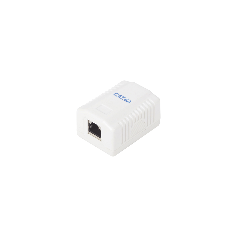 Caja Pared LinkedPro 1 Puerto Jack STP Cat6A | Precio México - Envío Inmediato | LM Soluciones
