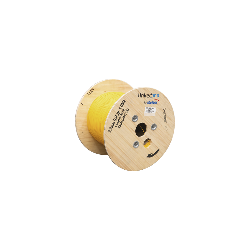 Fibra Óptica Multimodo OM4 2mm Simplex | LinkedPro | Precio México - Envío Inmediato | LM Soluciones