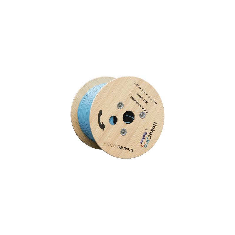 Fibra Óptica Multimodo OM4 2mm Aqua - LinkedPro by Epcom | Precio México - Envío Inmediato | LM Soluciones