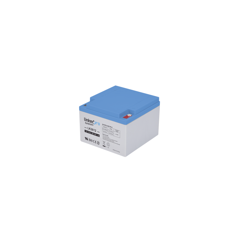 Batería AGM 12V 26Ah LINKEDPRO para Seguridad Electrónica | Precio México - Envío Inmediato | LM Soluciones