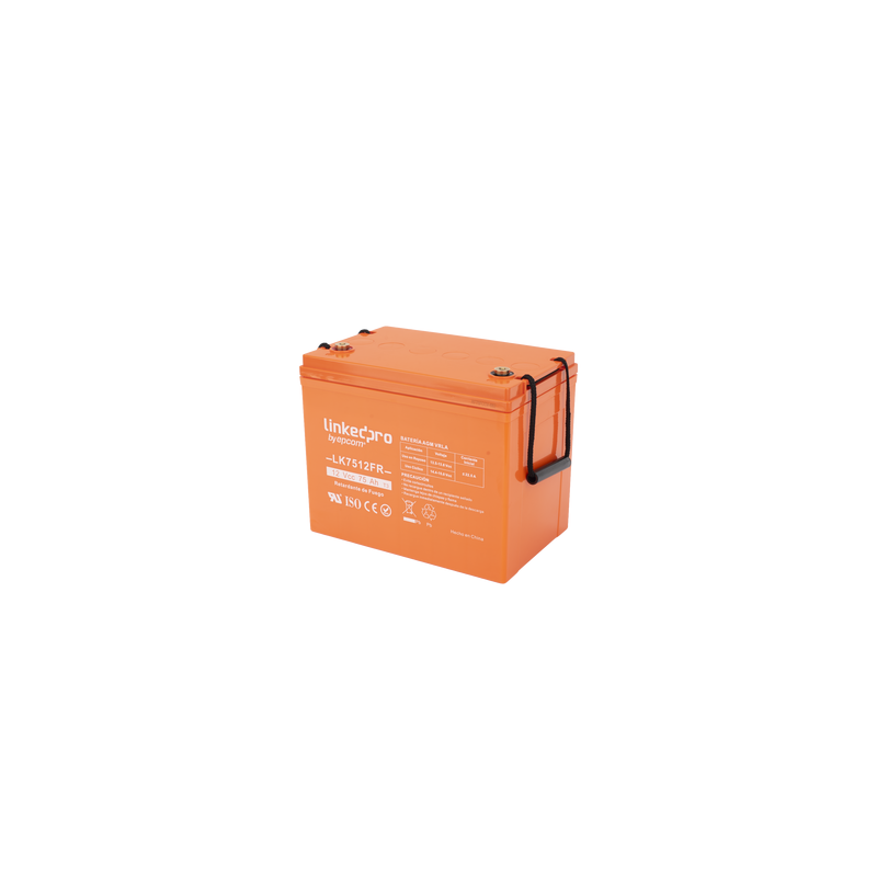 Batería AGM 12V 75Ah Retardante a Flama - LinkedPro | Precio México - Envío Inmediato | LM Soluciones