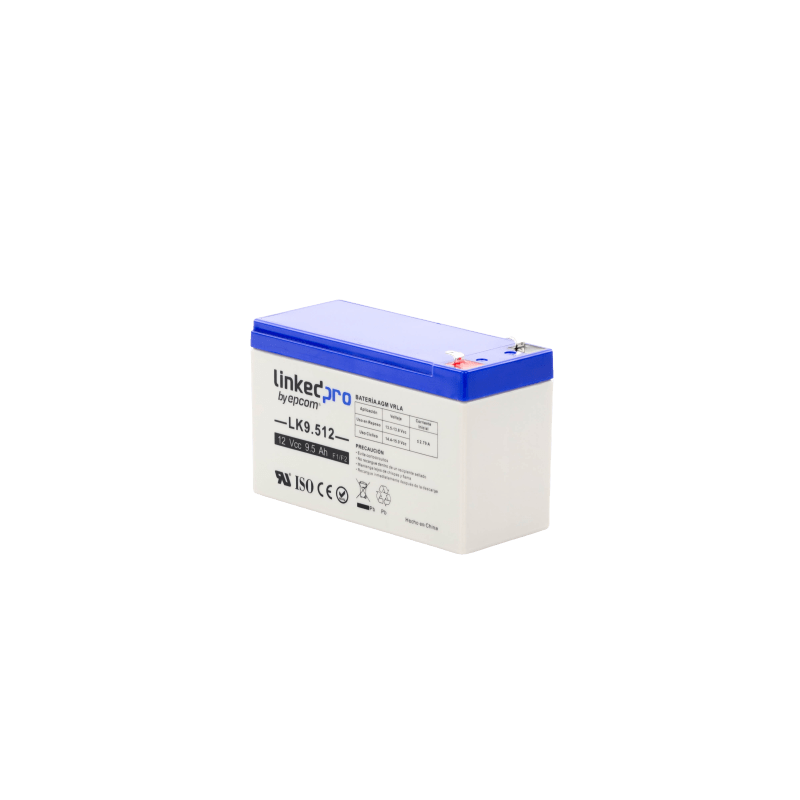 Batería de Respaldo AGM 12V 9.5Ah LINKEDPRO | Precio México - Envío Inmediato | LM Soluciones