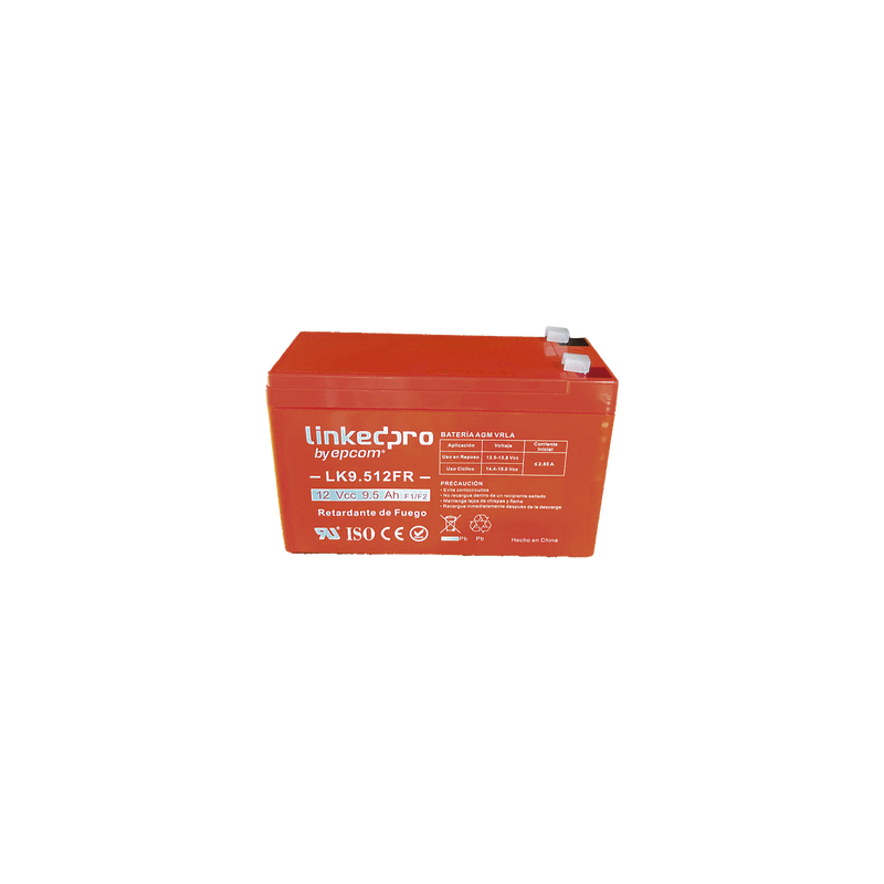 Batería AGM 12V 9.5Ah LinkedPro Certificada UL94-V0 | Precio México - Envío Inmediato | LM Soluciones