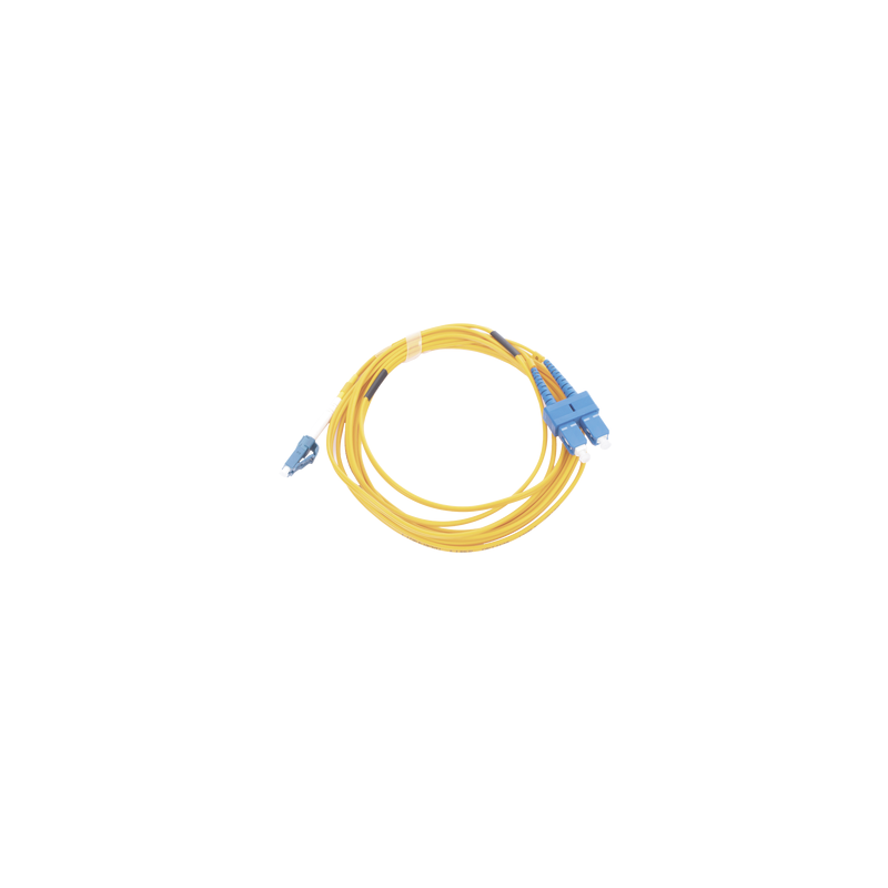 Jumper LC-SC Monomodo Duplex 3m Amarillo | Precio México - Envío Inmediato | LM Soluciones