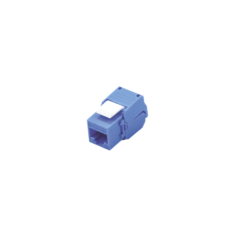 Jack Keystone Cat5e Toolless Azul | Linkedpro | Precio México - Envío Inmediato | LM Soluciones