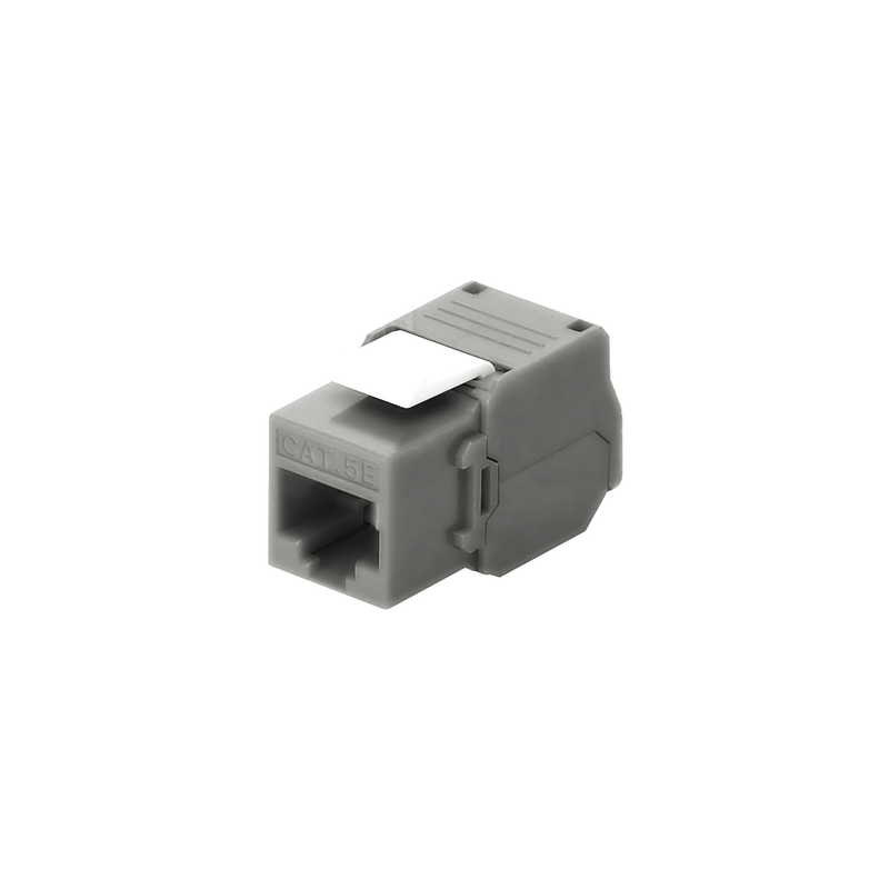 Jack Keystone Cat5e Toolless Linkedpro Gris | Precio México - Envío Inmediato | LM Soluciones
