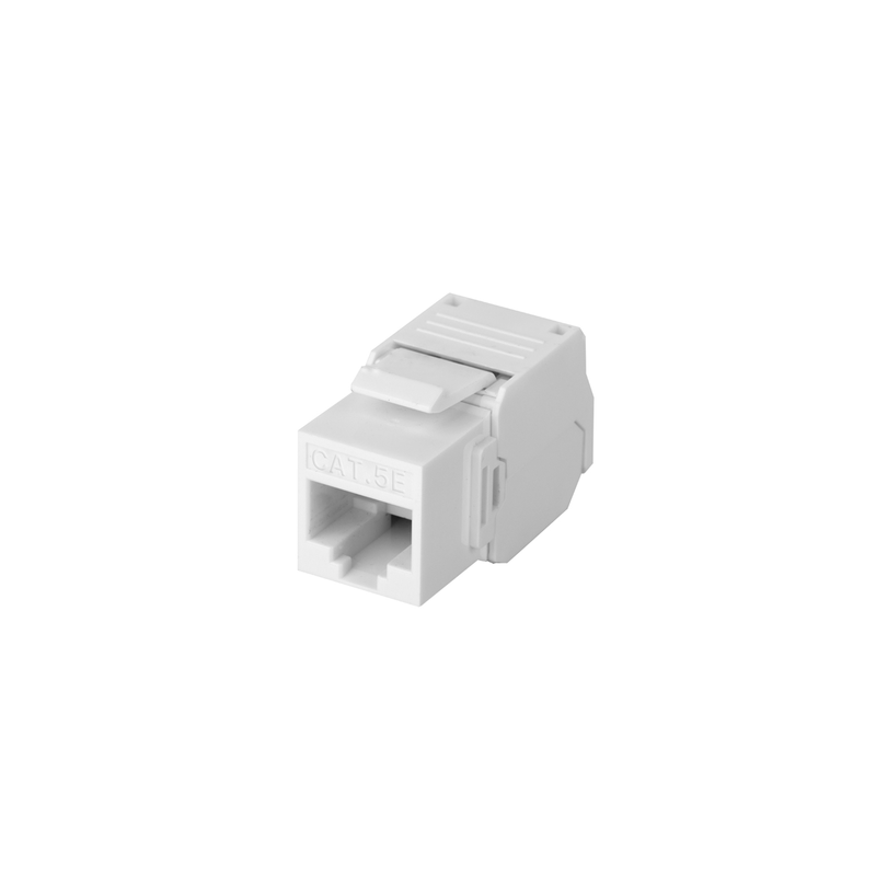 Jack Keystone Cat5e Toolless Blanco Linkedpro | LM Solucione | Precio México - Envío Inmediato | LM Soluciones