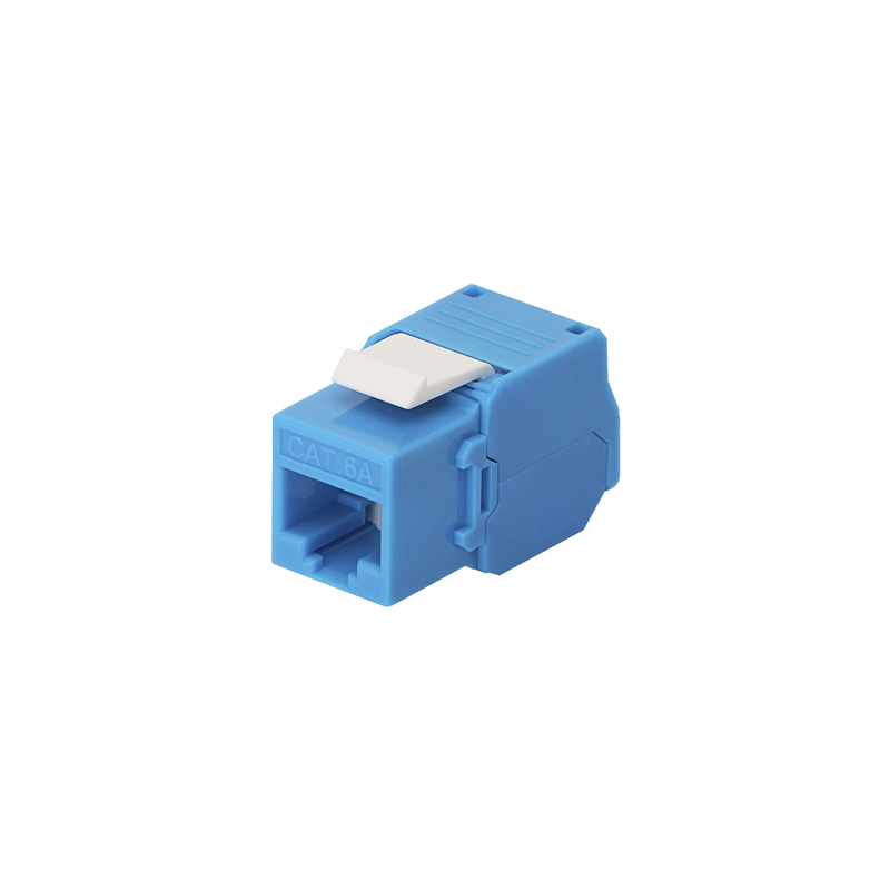 Módulo Jack Keystone Cat6A Toolless Azul Linkedpro