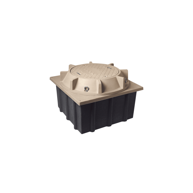Registro Mini Manhole Concreto Polimérico 1.22m x 1.22m x 0.