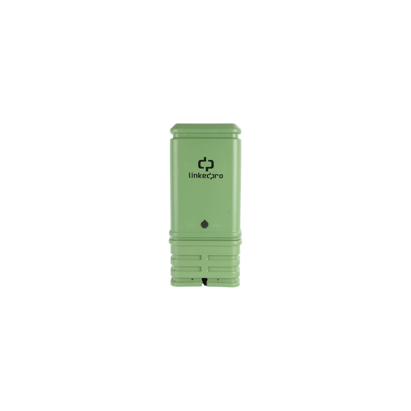 Pedestal para Cajas de Empalme Fibra Óptica Tipo Cubo Verde  | Precio México - Envío Inmediato | LM Soluciones