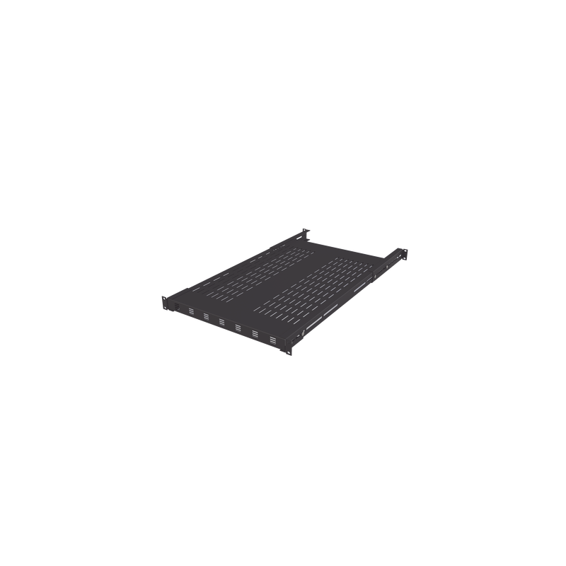 Charola Ventilada para Rack 1U Profundidad Ajustable 495-965 | Precio México - Envío Inmediato | LM Soluciones