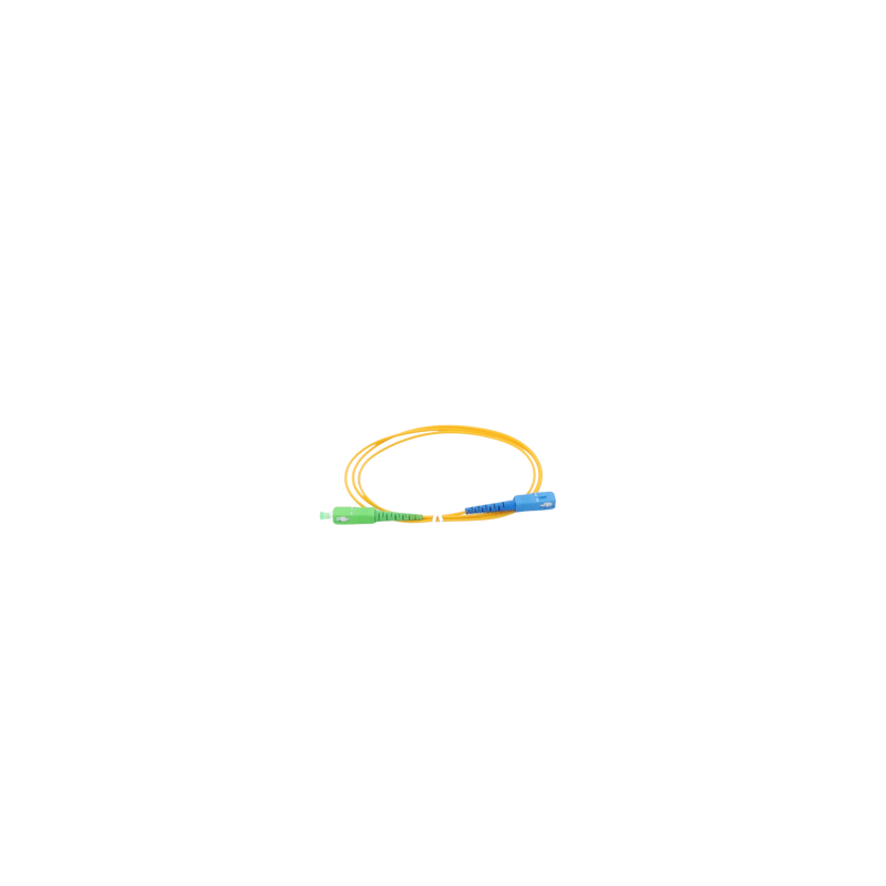 Jumper Fibra Óptica Monomodo SC/APC-SC/UPC 1m | LM Solucione | Precio México - Envío Inmediato | LM Soluciones