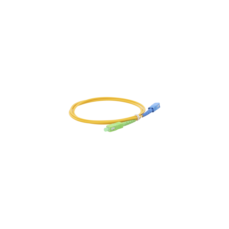 Jumper Fibra Óptica Monomodo SC/APC-SC/UPC 1m LinkedPro | Precio México - Envío Inmediato | LM Soluciones