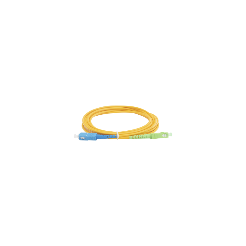 Jumper Fibra Óptica Monomodo SC/APC-SC/UPC 3m Linkedpro | Precio México - Envío Inmediato | LM Soluciones