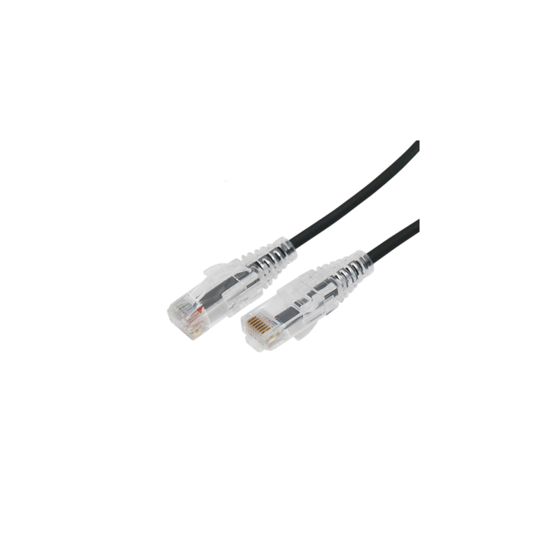 Cable Patch Cord Slim Cat6A 10m Negro LinkedPro | Precio México - Envío Inmediato | LM Soluciones