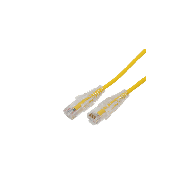 Cable de Parcheo Slim UTP Cat6A LP-UT6A-1000-YE28 | Precio México - Envío Inmediato | LM Soluciones