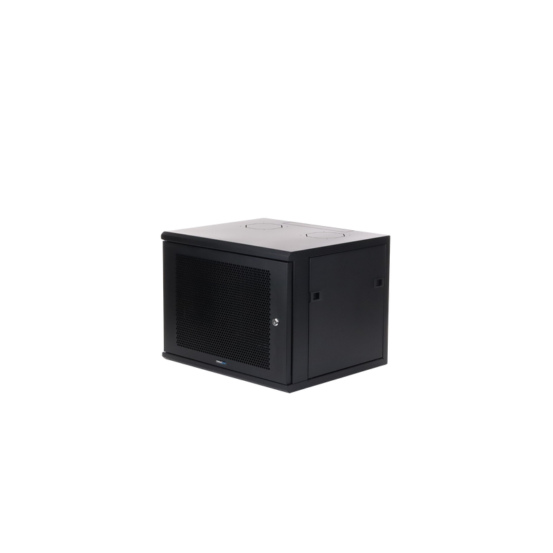 Gabinete Linkedpro 6UR 19in Montaje Pared Puerta Perforada