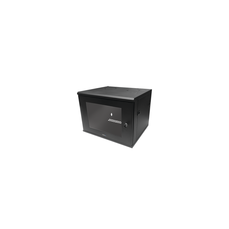 Gabinete de Montaje en Pared 19in 6UR Negro LinkedPro