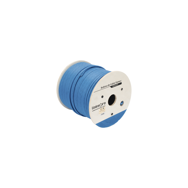 Cable Siamés Cat6 100% Cobre para CCTV Industrial 152m | Precio México - Envío Inmediato | LM Soluciones