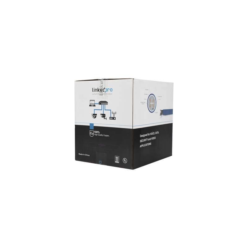 Bobina Cable Cat6 Blindado F/UTP LinkedPro | LM Soluciones