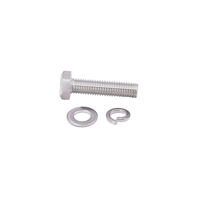  Tornillo M8 x 1.25 mm con arandela plana y arandela elástica para baterías de 12 V de 90-250 Ah 