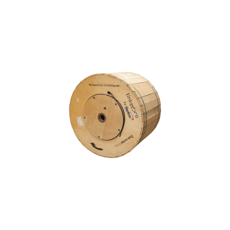 Fibra Óptica Aérea 12 Hilos 4KM Figura 8 G.652D | LinkedPro | Precio México - Envío Inmediato | LM Soluciones