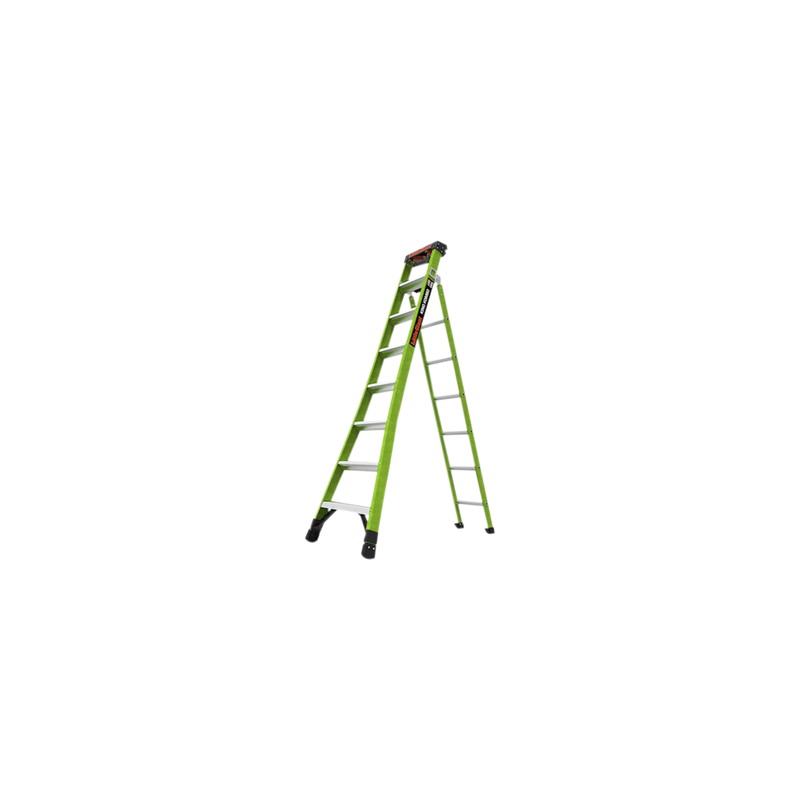 Escalera de Tijera 3 en 1 de 2.44m, Fibra de Vidrio, Little  | Precio México - Envío Inmediato | LM Soluciones