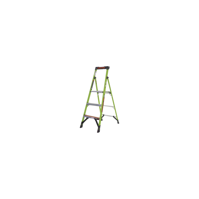 Escalera de Aluminio + Fibra de Vidrio de 1.5m con Soporte para Herramienta. !La Más Liviana del Mundo! (SKU 15365-001).