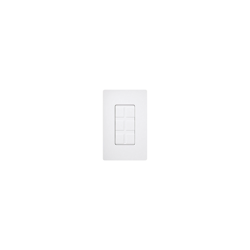 Caja de Pared Lutron Maestro 6 Mini Espacios Blanca | Precio México - Envío Inmediato | LM Soluciones