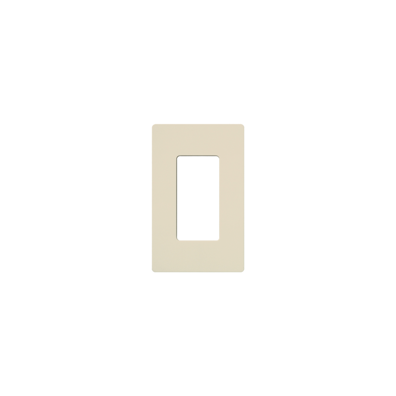 Tapa Lutron Light Almond 1 gang para interruptor o dimmer