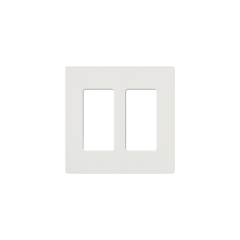 Placa Pared 2 Espacios Lutron Electronics Blanco | Precio México - Envío Inmediato | LM Soluciones