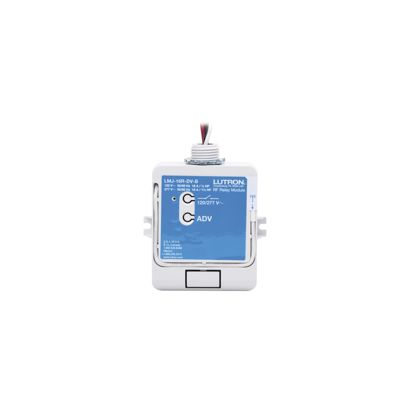 Relay Control Iluminación Lutron RadioRA2 16A 120/277V | Precio México - Envío Inmediato | LM Soluciones
