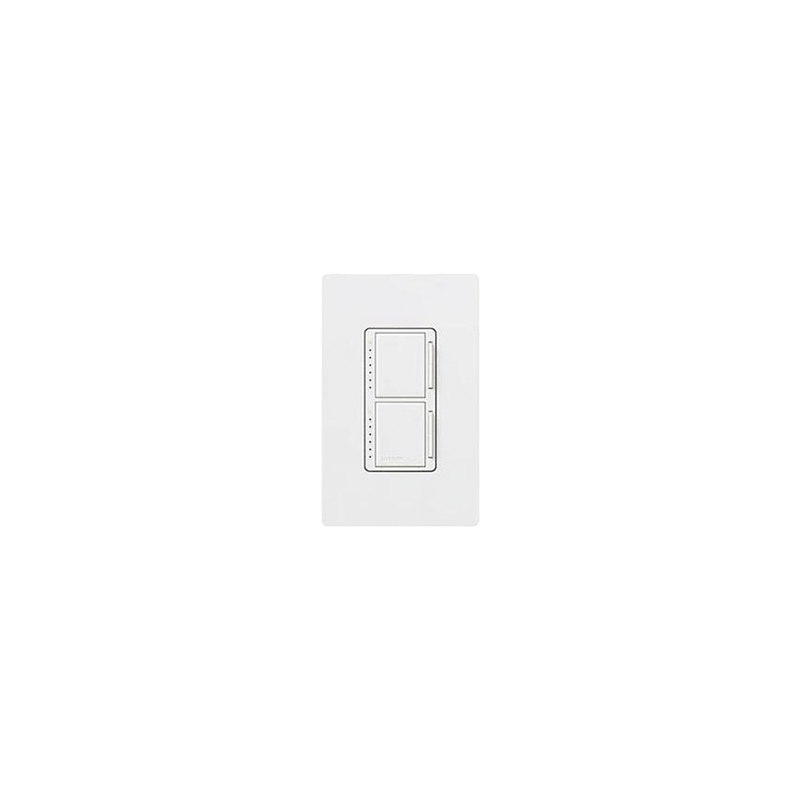 Maestro Dimmer Dual LUTRON 120V 300W Blanco