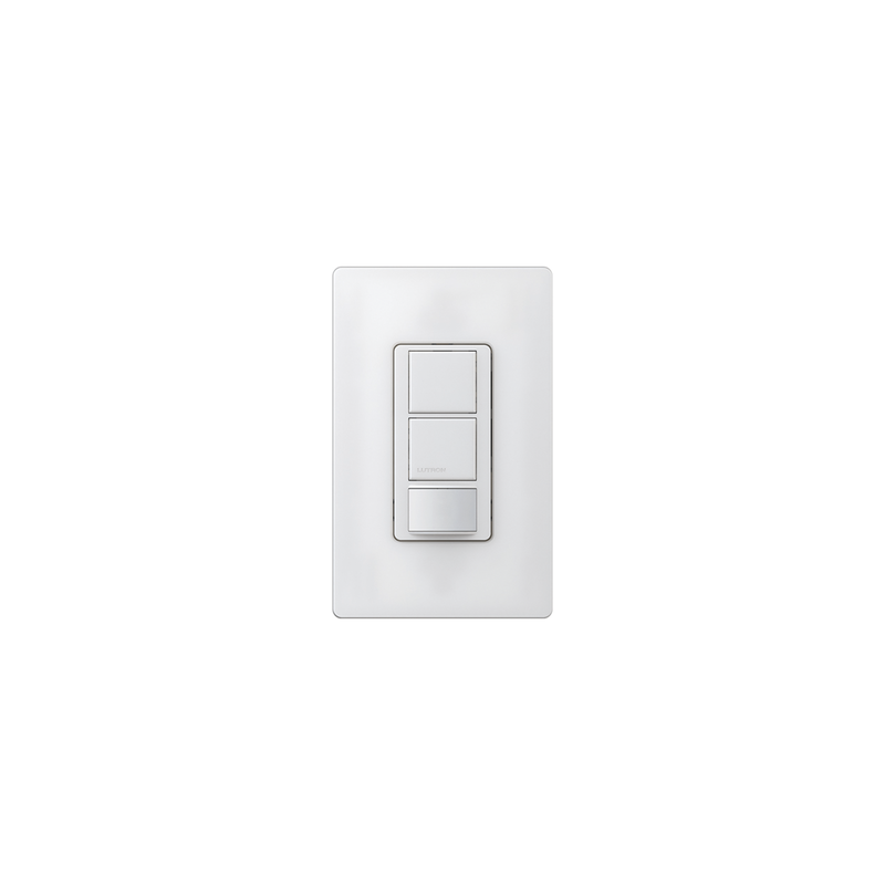 Apagador doble con sensor de presencia Lutron Maestro
