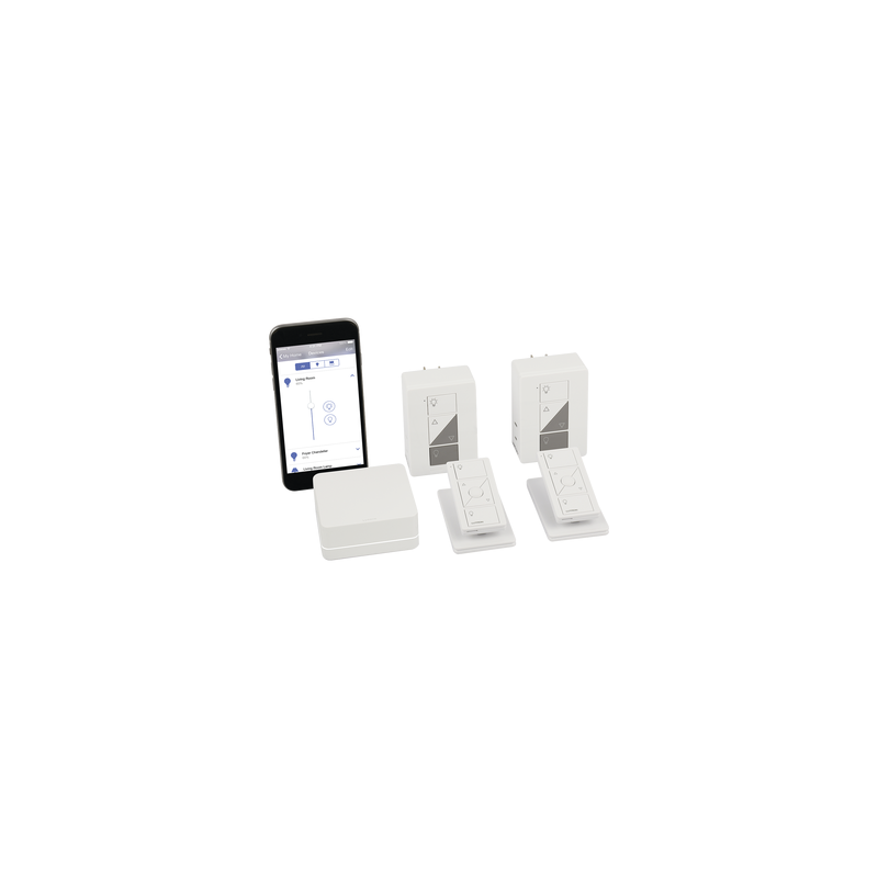 Kit Hub Controlador Caseta Wireless Lutron Iluminación Intel