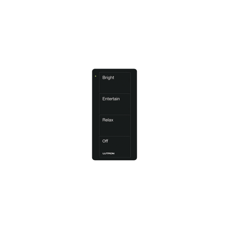 Control remoto inalámbrico PICO Lutron RadioRA3 escenas sala