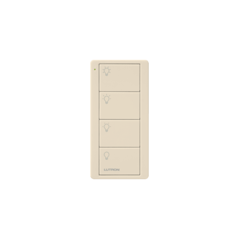 Control Inalámbrico Pico 4 Botones LUTRON - 3 Escenas y Apag